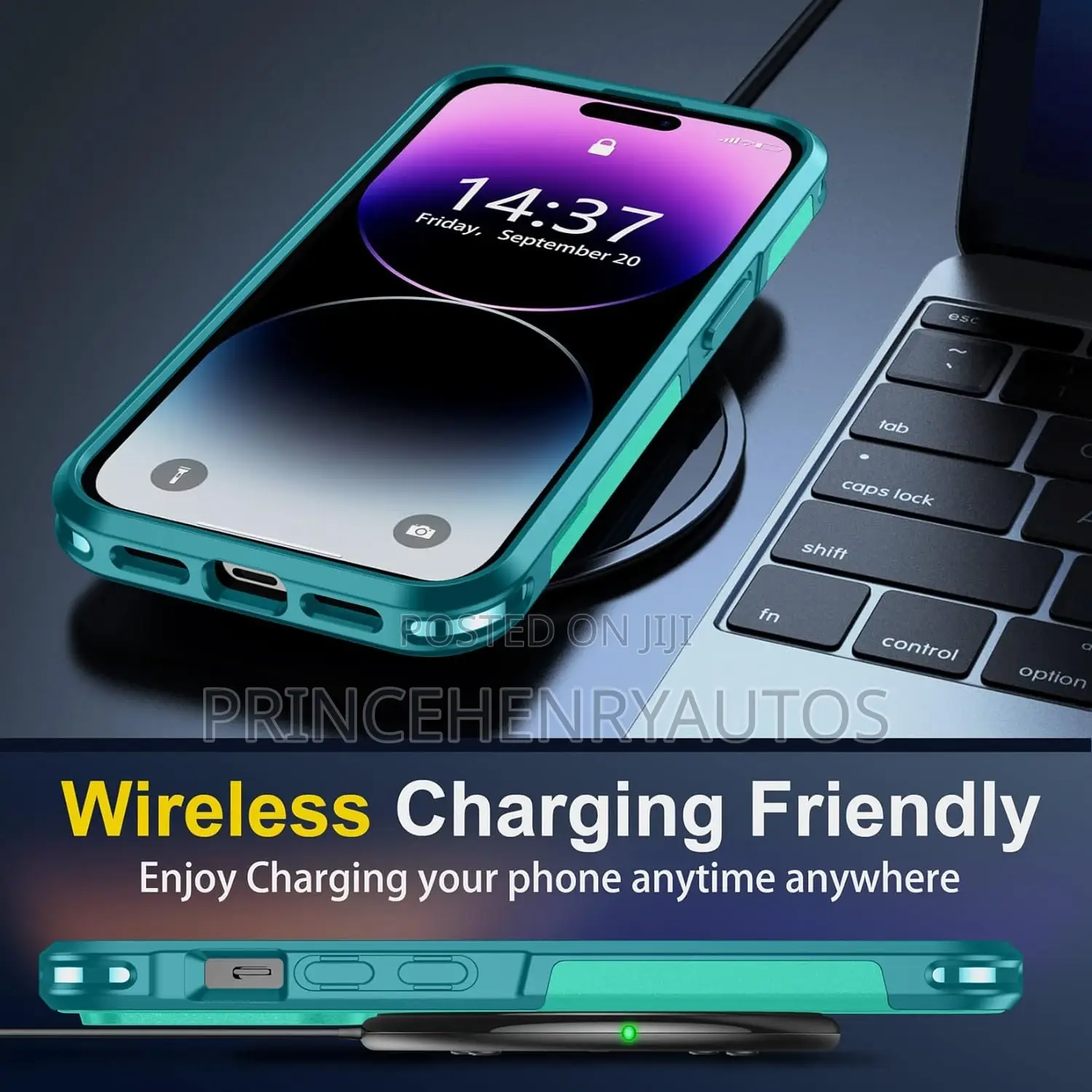 SPIDERCASE Military Grade 7in1 for iPhone 14 Pro Max Case,