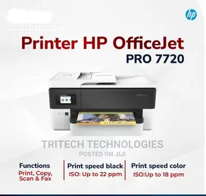 HP Officejet Pro 7720 Wide Format All-in-One