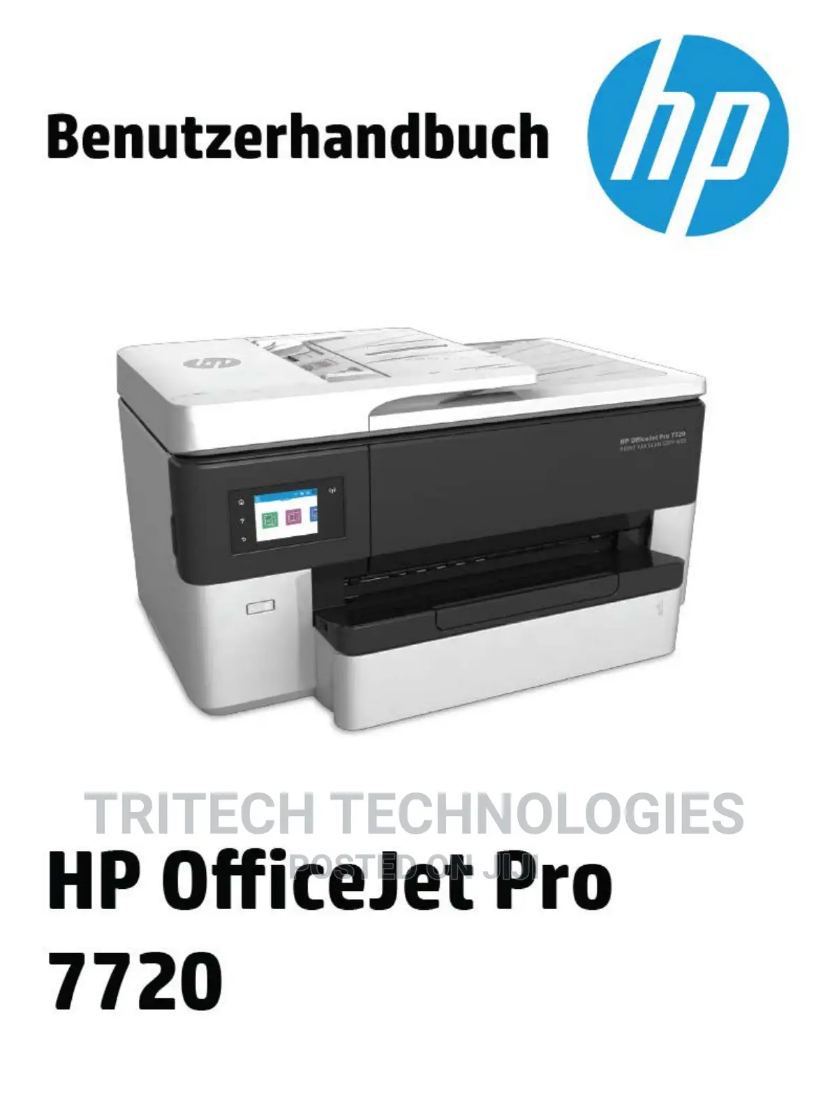 HP Officejet Pro 7720 Wide Format All-in-One