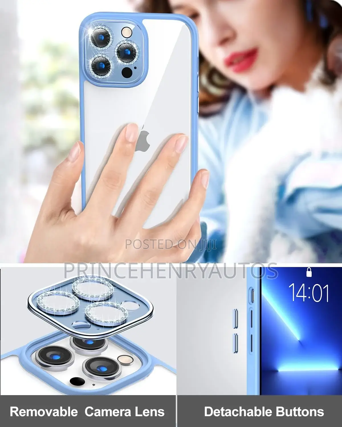 Gospire 3in1 Bundle Designed for iPhone 14 Pro Max