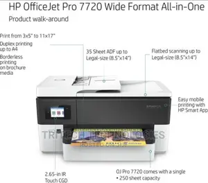 HP Officejet Pro 7720 Wide Format All-in-One