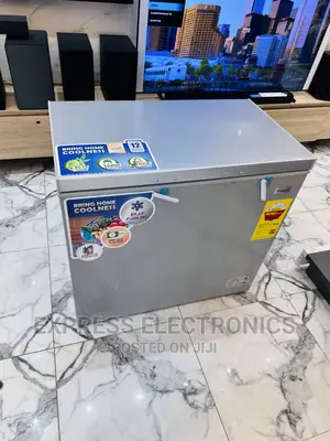 Awesome  Best Chest Freezer 200L Nasco Grey Single Door