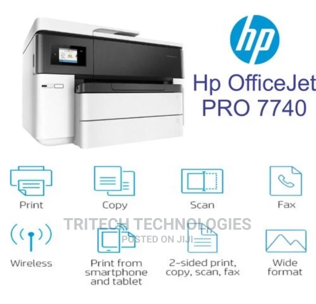 HP Officejet Pro 7740 Wide Format All-in-One Printer