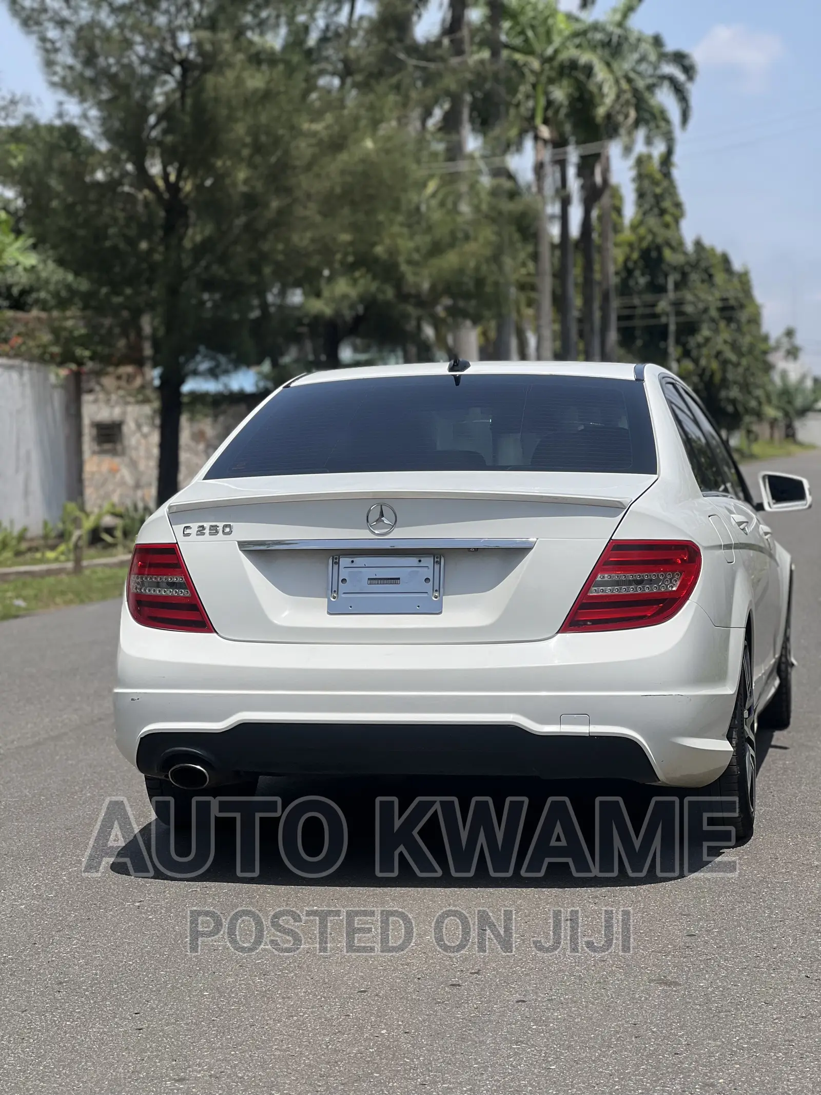 Mercedes-Benz C250 2013 White
