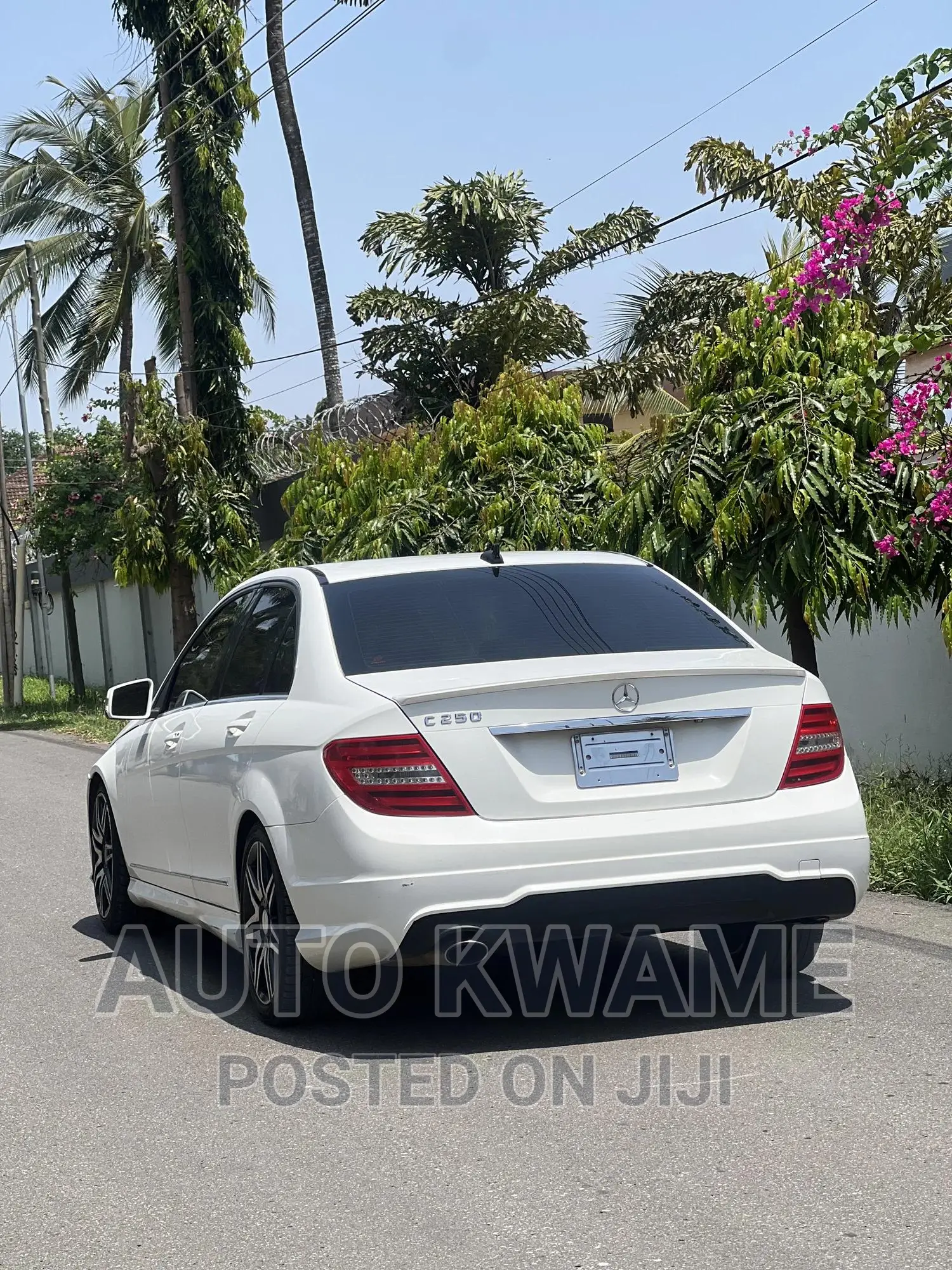 Mercedes-Benz C250 2013 White