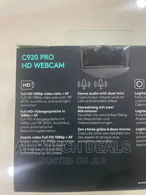 Logitech C920 Hd Pro Webcam