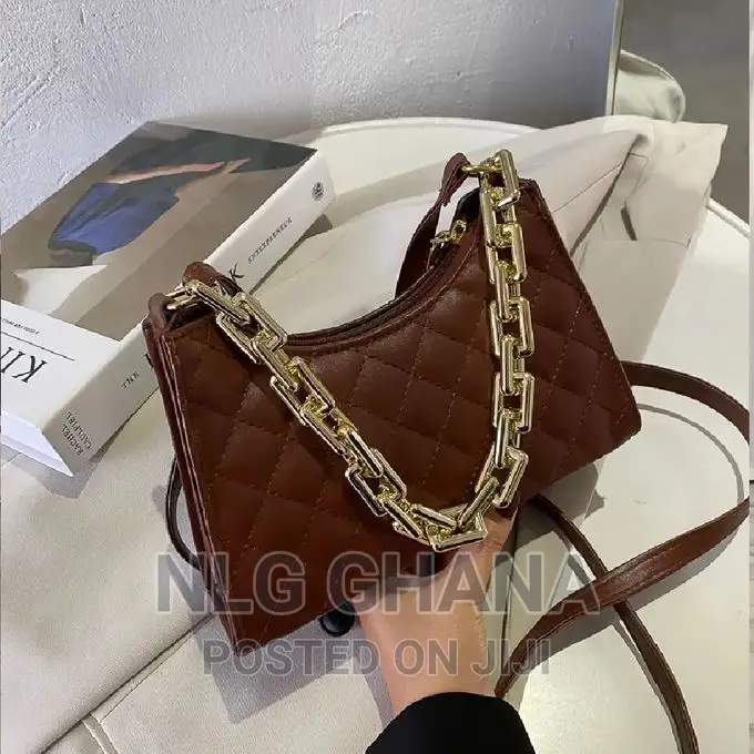 Elegant PU Leather Crossbody Chain Handbags