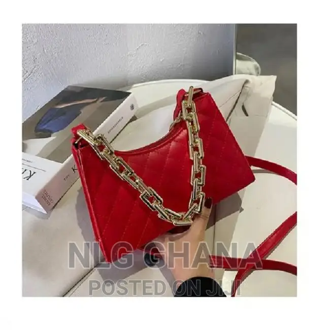 Elegant PU Leather Crossbody Chain Handbags