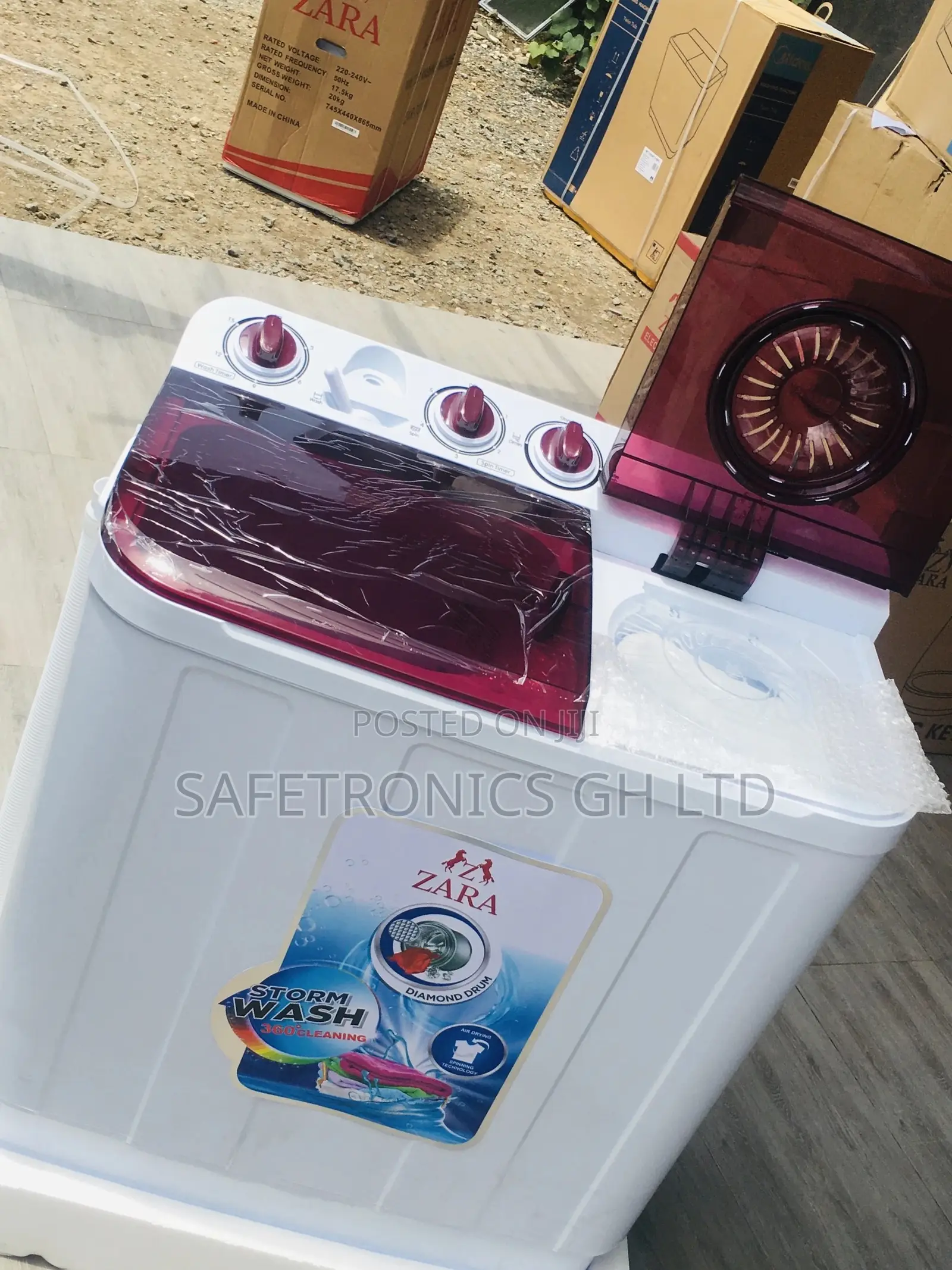Zara Topload Semiautomatic Washingmachine 7kg Electric 