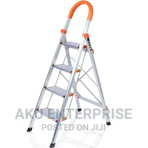Living Room Staircase Ladders 4 Steps Aluminum Alloy Ladder