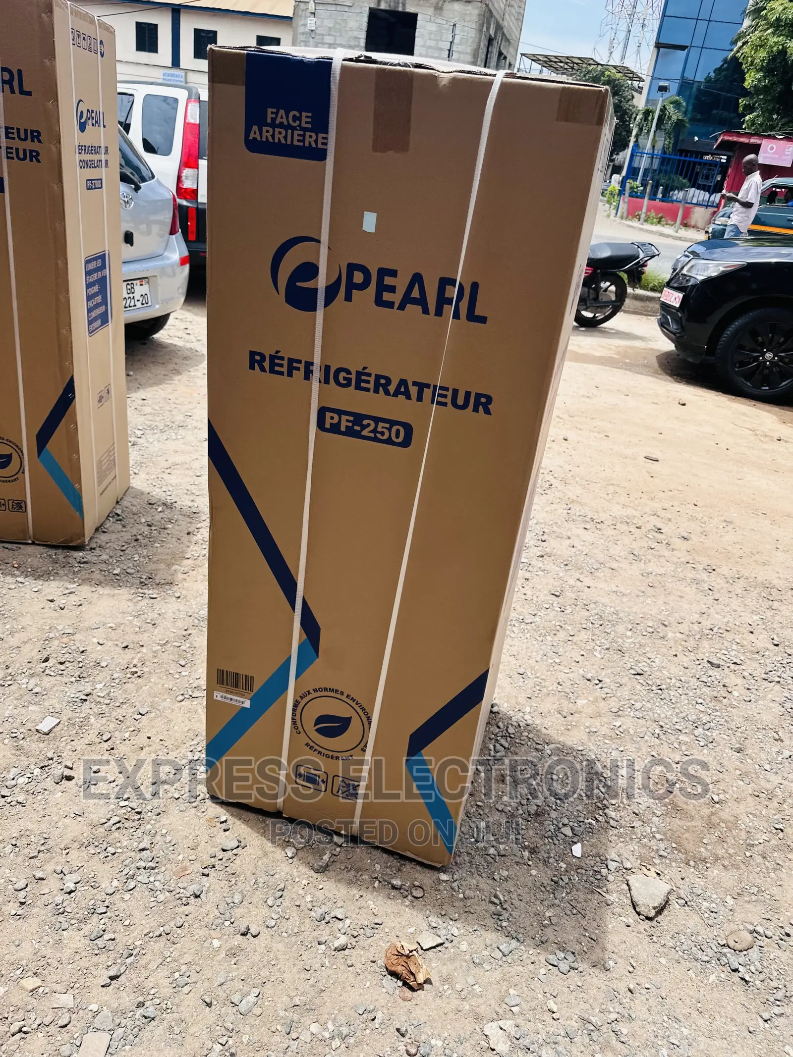 Durable Build Body Pearl Pf-250 Double Door Fridge