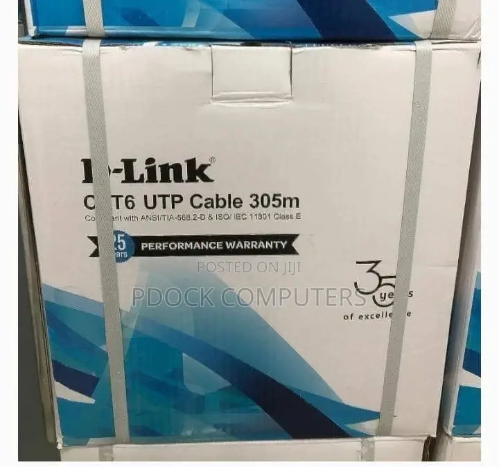 D-Link Cat6 Utp Indoor Cable 305m