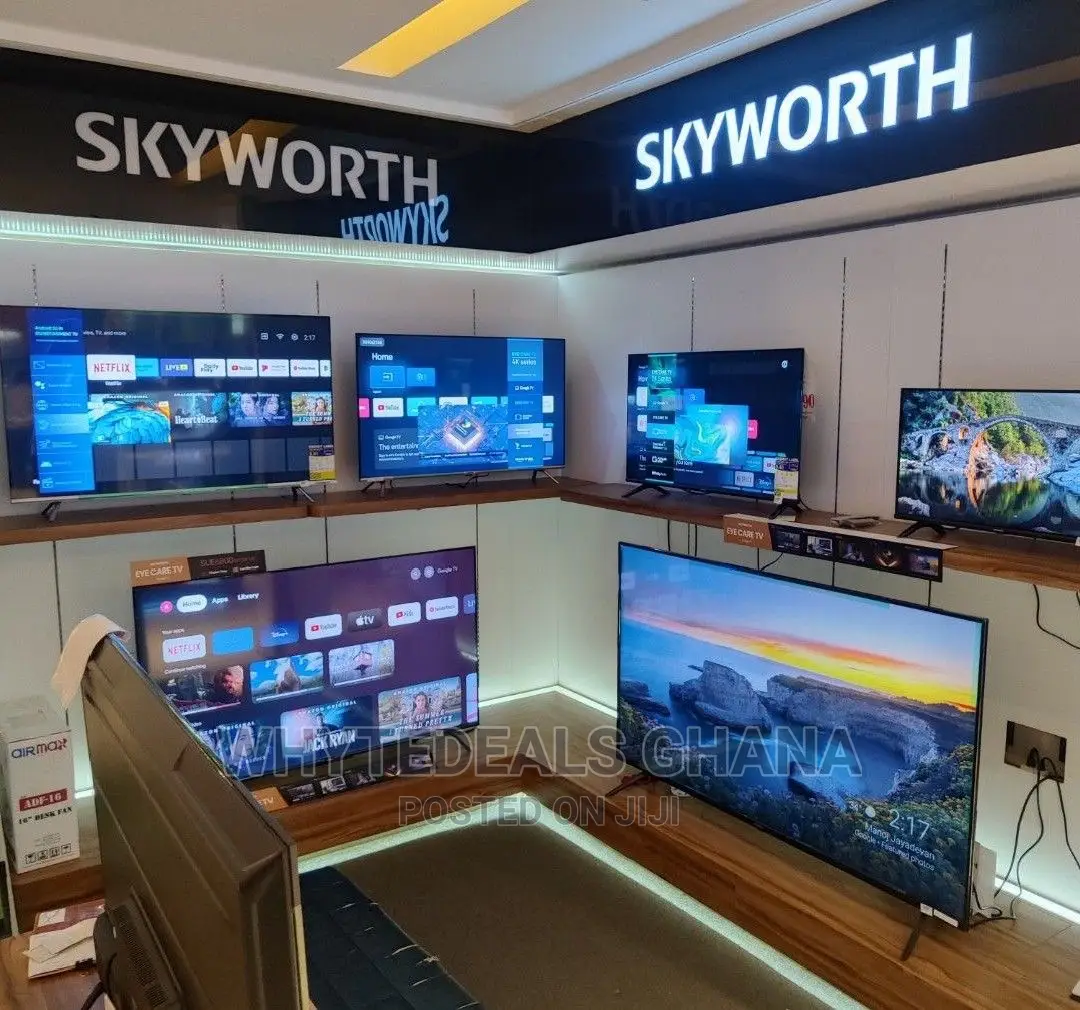 55" Skyworth Smart Uhd Led Tv|Android|Netflix|Voice-Cont