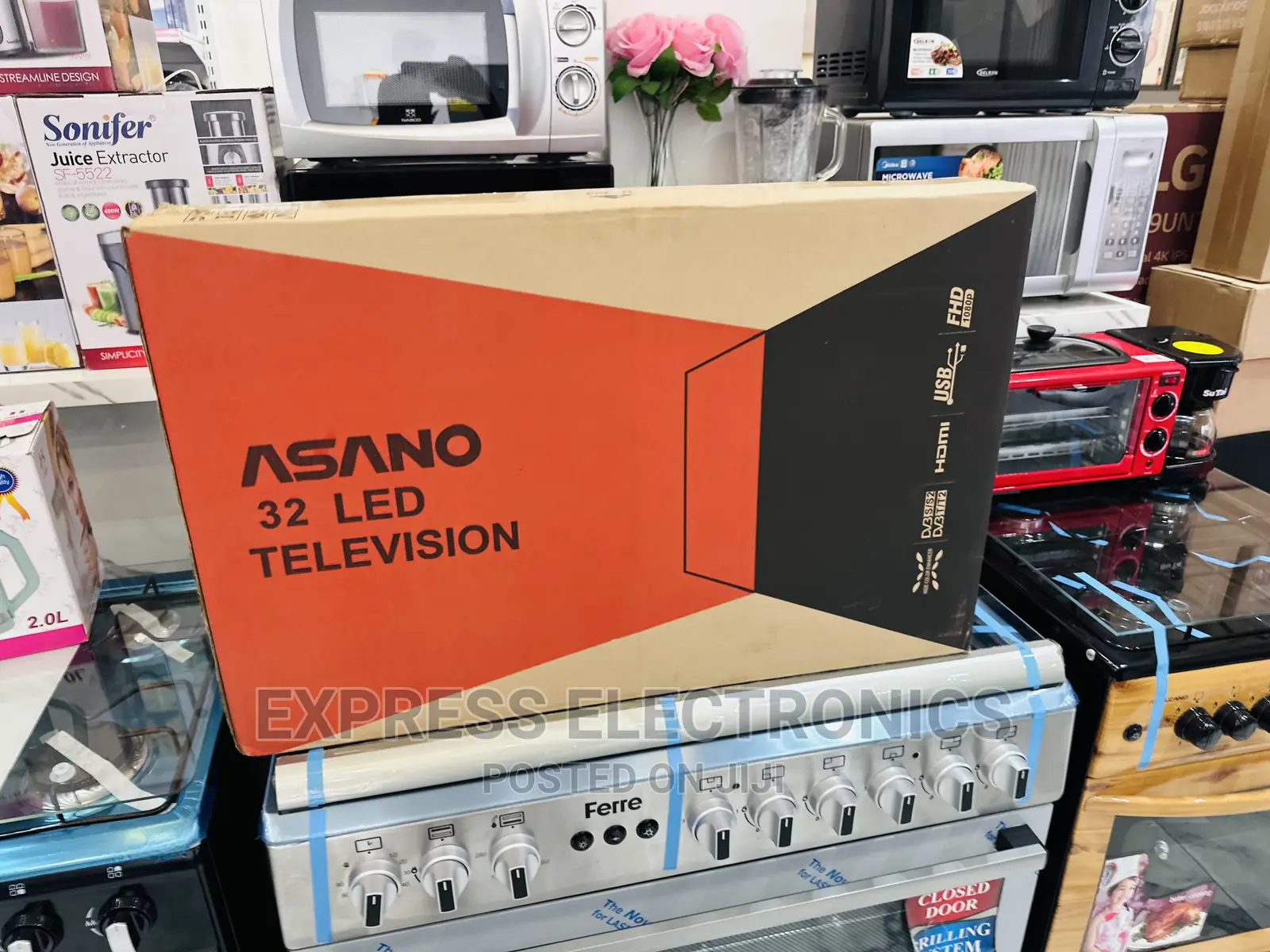 Superior Slim Asano 32” FHD Satellite Digital