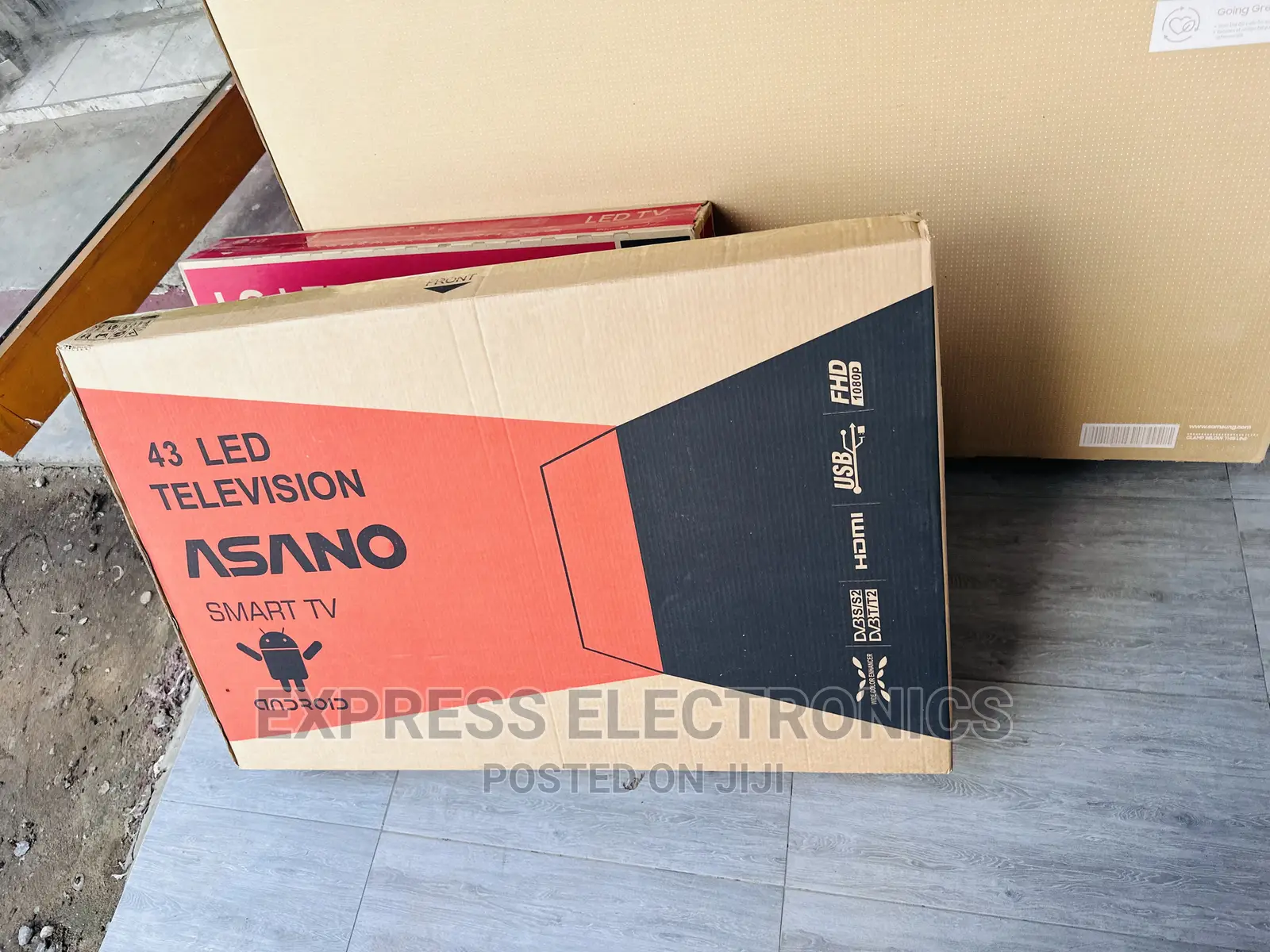 Shop the Best Asano 43”Smart Satellite Tv