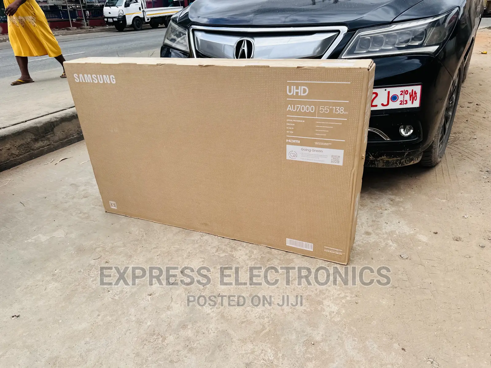 Integrated Model 55”Bu8000 UHD Smart Samsung