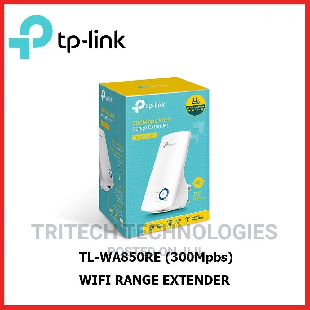 Tp-Link Tl-Wa850re (300mbps) Wifi Range Extender