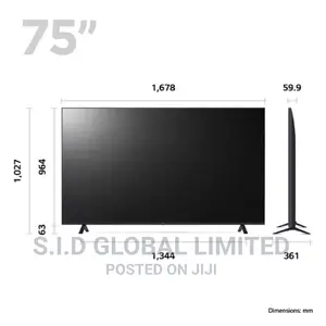 LG 75ur80006lj 75" Smart Uhd HDR LED TV With Amazon Alexa