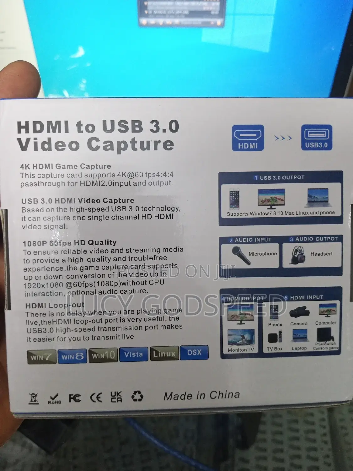 HDMI to USB 3.0 Video Capture
