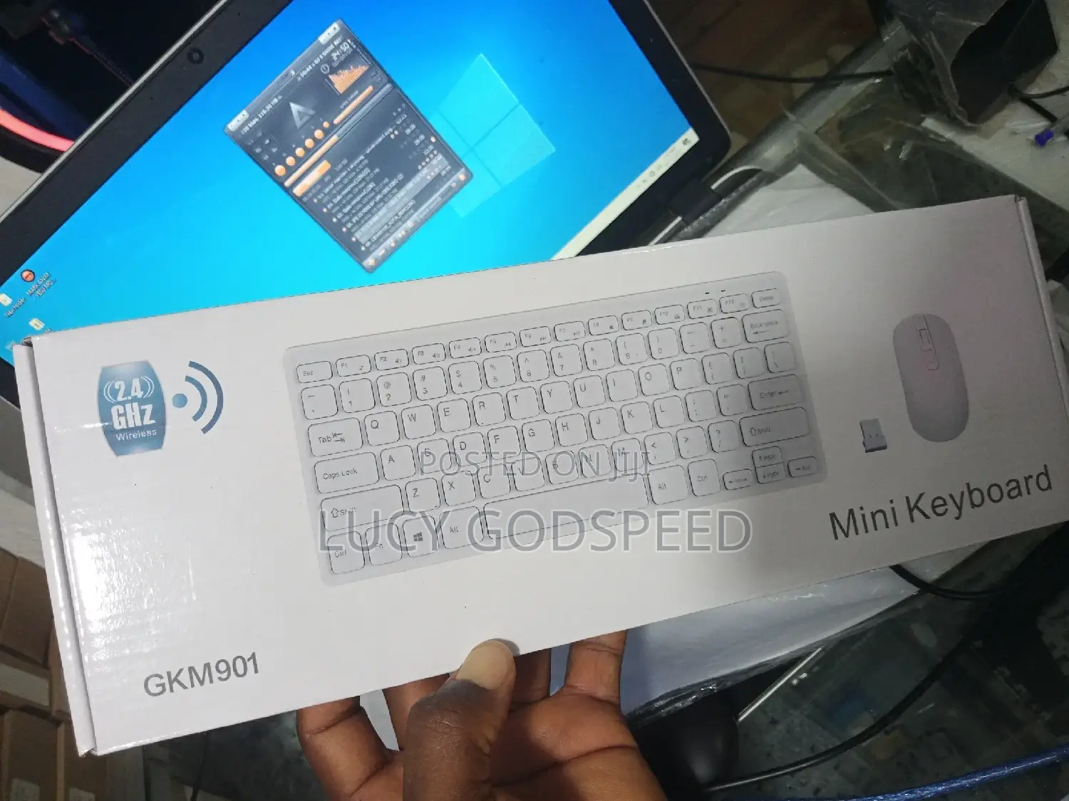 Wireless Keyboard and Mouse Combo
