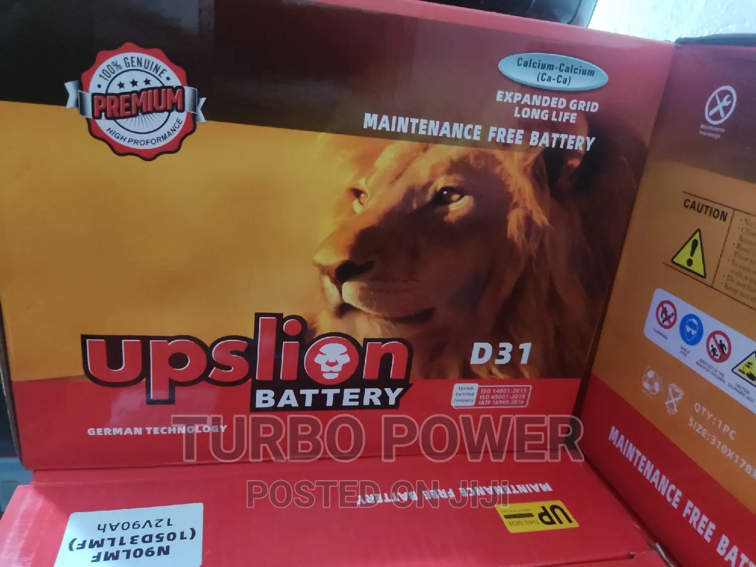 Upslion Batteries 12v90ah 17 Plates