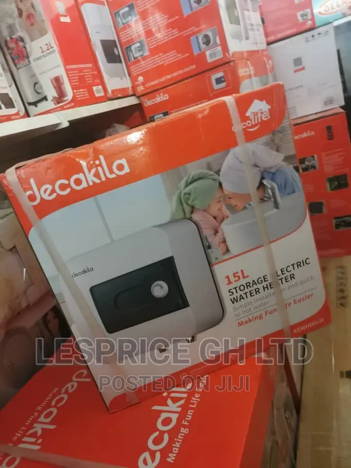 Deep Heating~Decakila 15L Water Heater