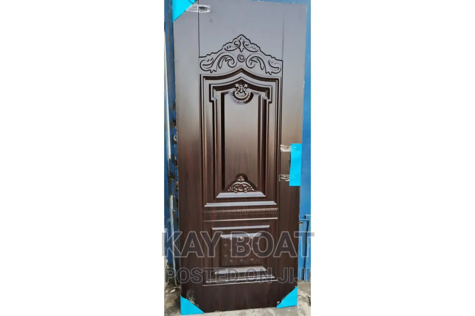 Astute Brownish Wooden Door