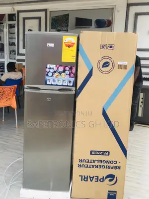 Grab Pearl Topfreezer Doubledoor Pf-270ix 166 Liters Fridge