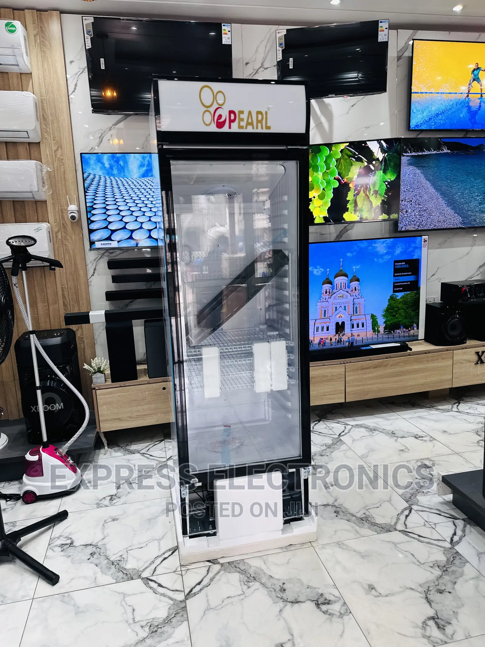 Sealed in Box PVC 424-2b. Pearl Display Fridge