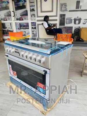 Highly Energy Saving Ferre 60x90 5 Gas Burner + Oven(Gray)