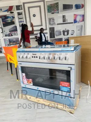 Adorable Ferre 5 Gas Burner + Oven and Grill(60x90).