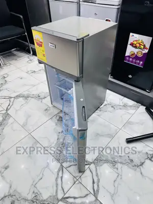 Very Affordable Sleek Grey Pearl 10T Double Door Fridge