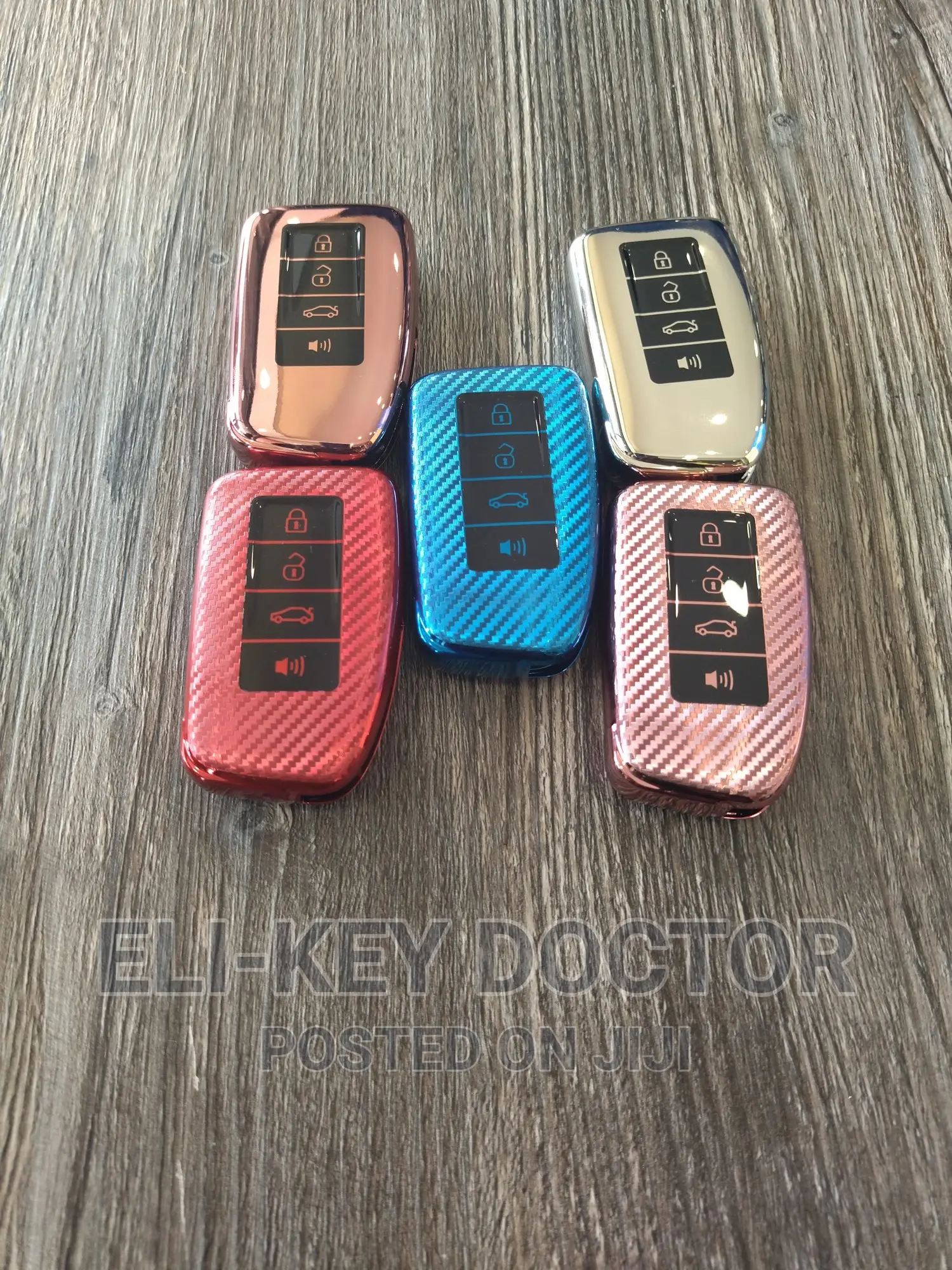 Colorful TPU Cases With Hook For Lexus Smart Key