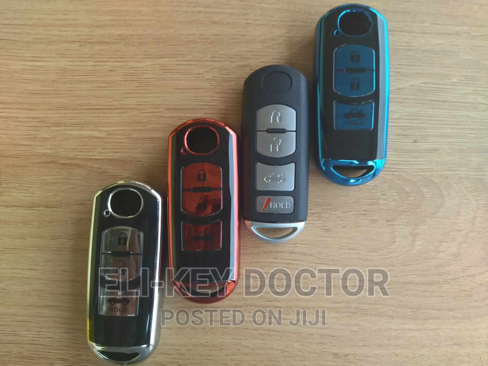 Colorful TPU Case With Hook For Mazda/Toyota Ai Smart Key