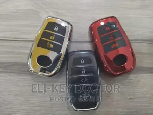 Beautiful TPU Cases for Toyota Hilux Lanadcruiser Smart Key