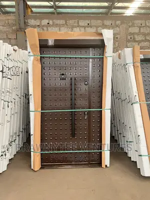 Ft Full Metal Brown Security Door