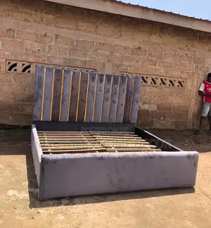 72x75 Queen Fabric Bedframe