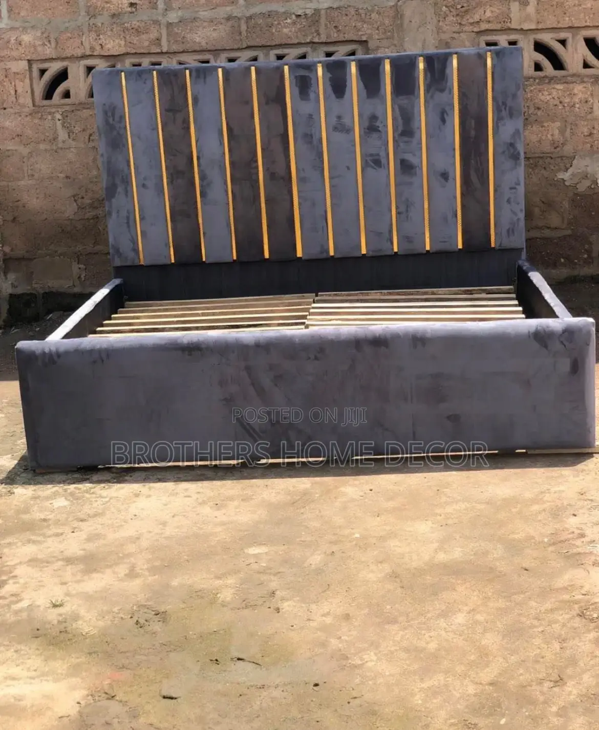 72x75 Queen Fabric Bedframe