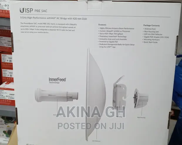 Ubiquiti Pbe-5ac-Gen2 Airmax 5ghz Powerbeam 5ac -420mm Dish 2