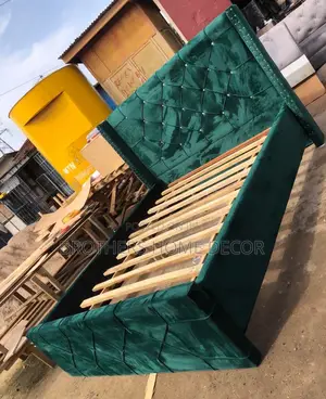 Queen Size 60x80 Fabric Bedframe