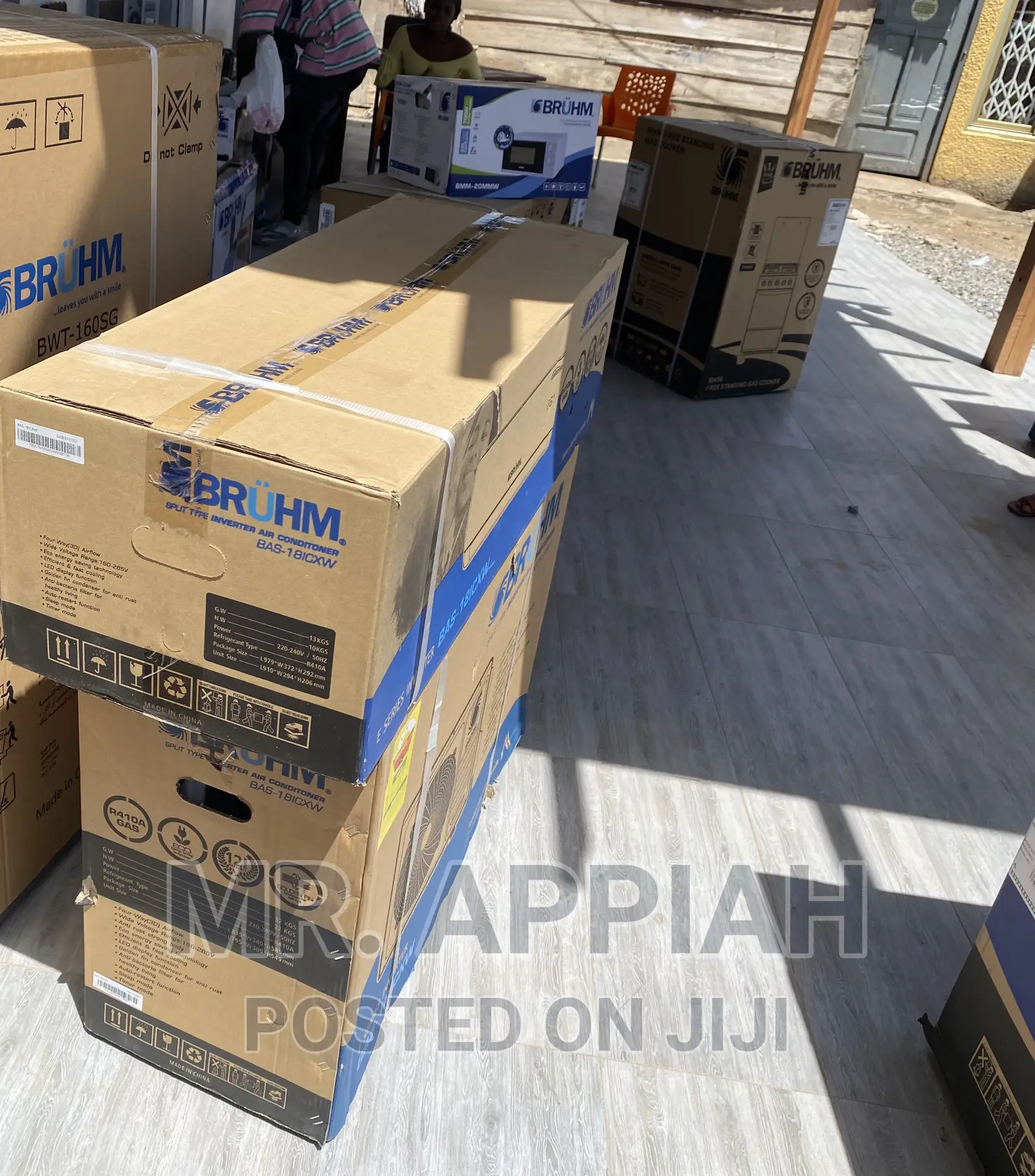Highly Energy Saving Bruhm 2.0hp Air Conditioner(R410).