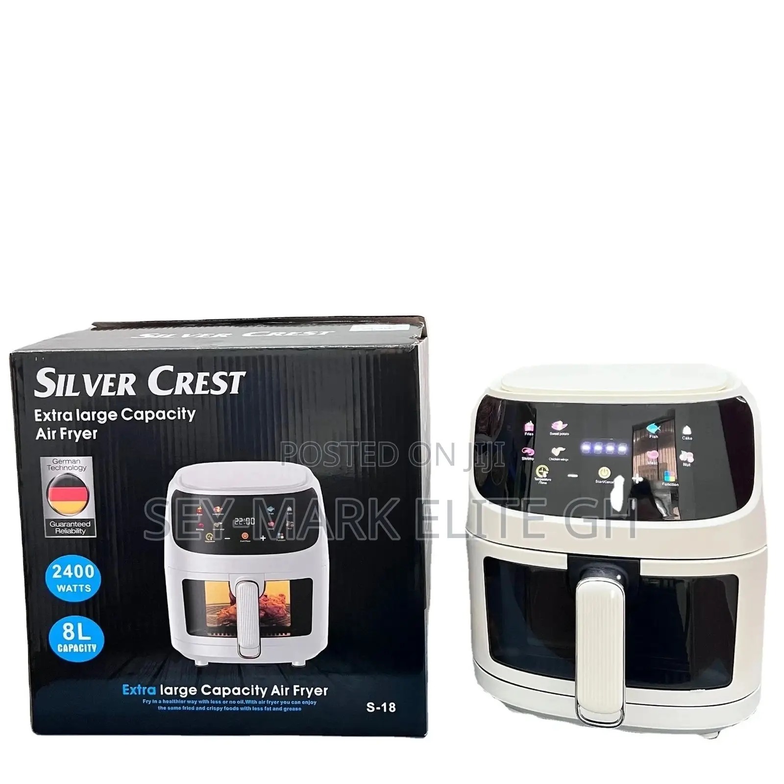 8L Silver Crest Airfryer