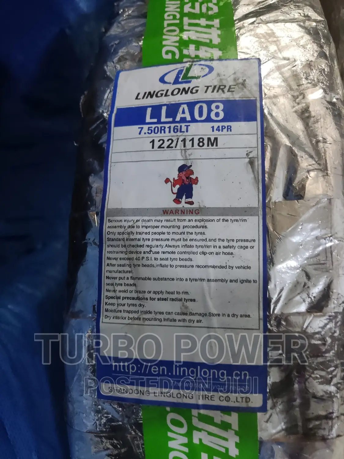 Linglong 7.50R16 Rough and Smooth