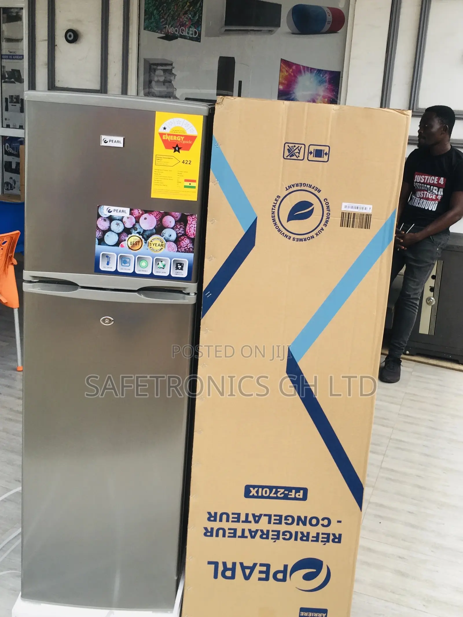 Topfreezer Pf-270ix Doubledoor Pearl 166 Liters 