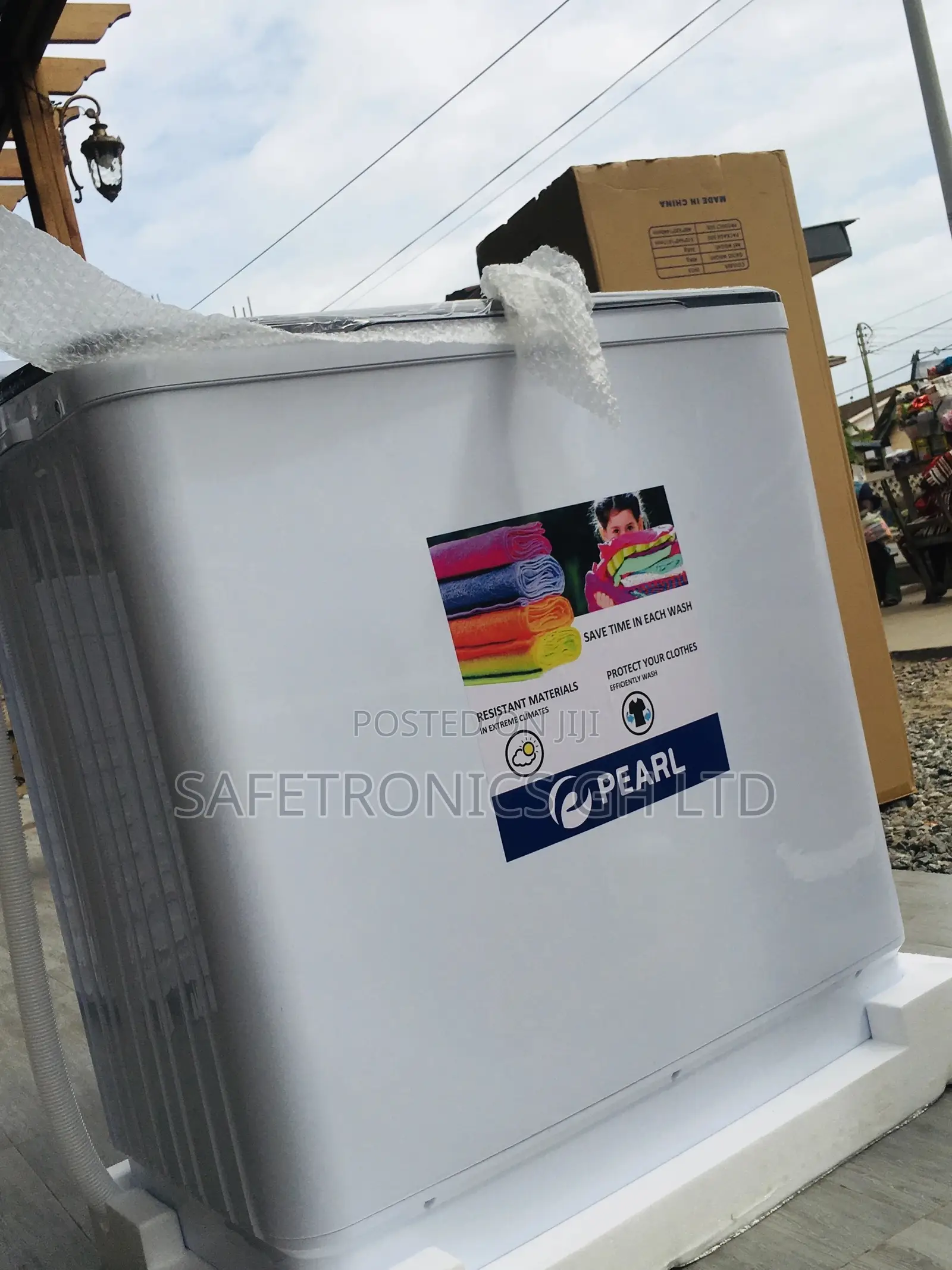 12kg Washingmachine Semiautomatic Topload Pearl Plastic