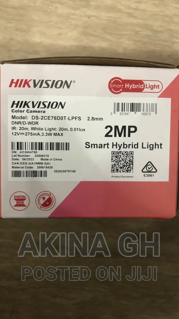 Hikvision 2mp Analog Smart Hybrid Color Camera With Audio 3