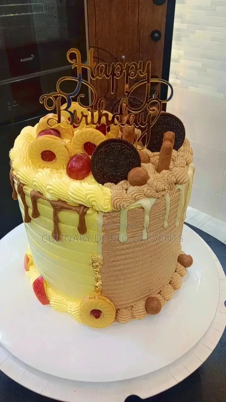 Fully Loaded Whipped Cream Cake