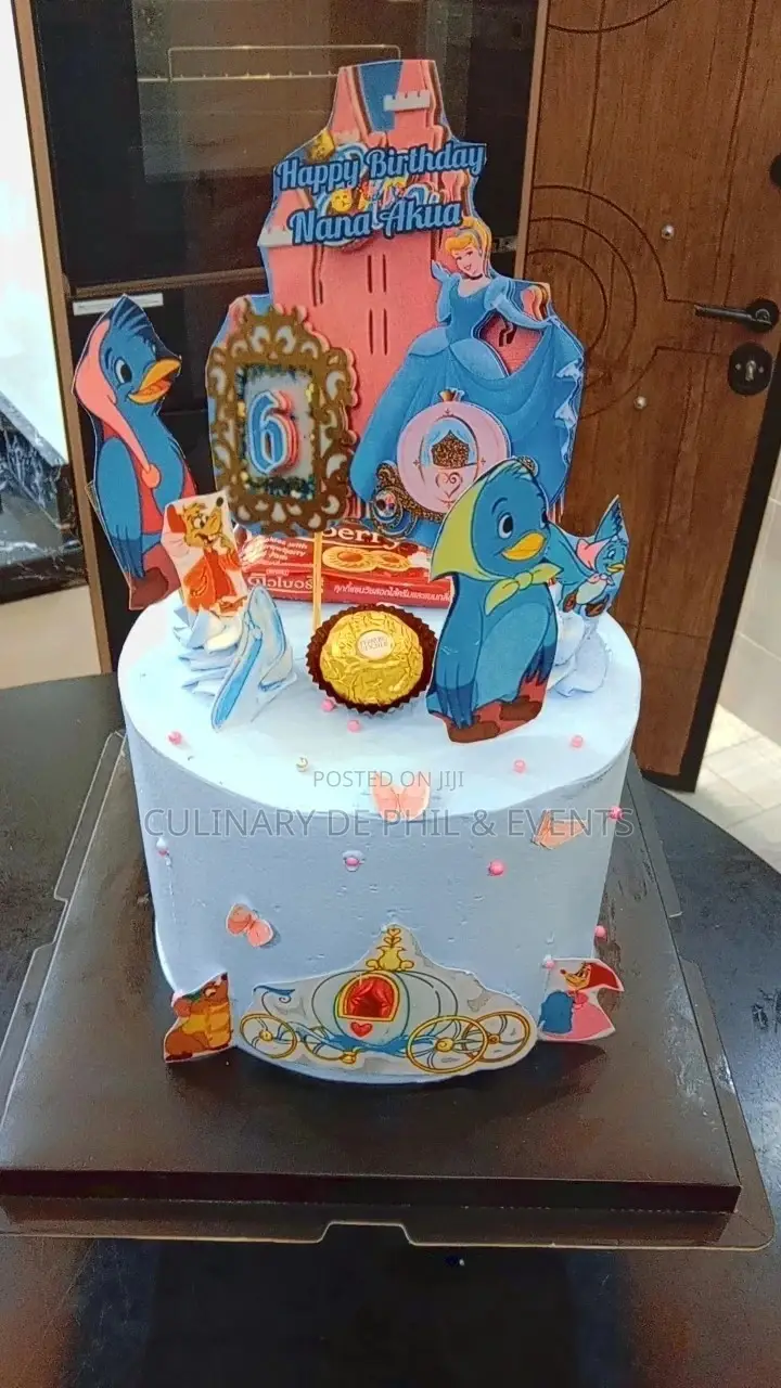 Cinderella Theme Cake