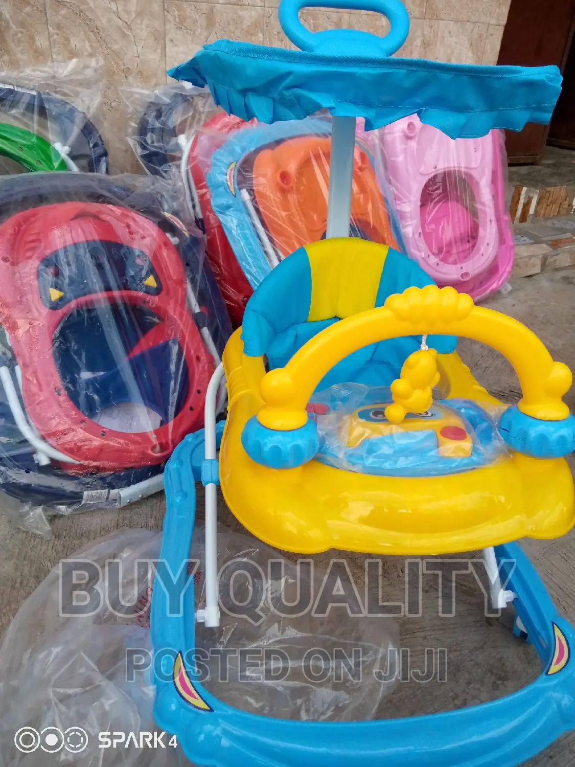 Baby Music Walker With Umbrella