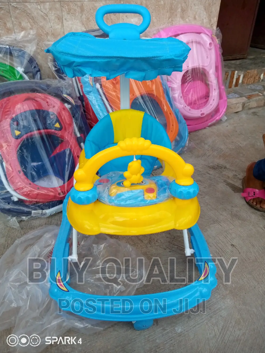 Baby Music Walker With Umbrella
